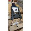 Image 1 : FOLDING TV TRAY AND STOOL, AND NEW 2 PACK FOLDING STEP STOOLS