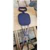 Image 3 : FOLDING TV TRAY AND STOOL, AND NEW 2 PACK FOLDING STEP STOOLS