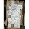 Image 3 : PALLET OF MARBLE MOSAIC TILE