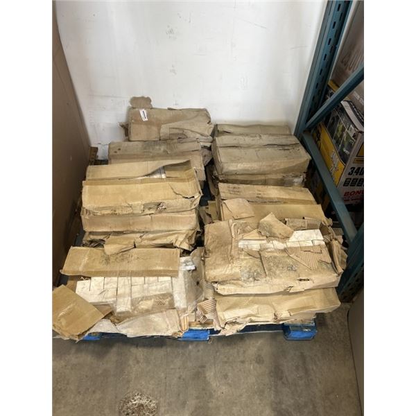 PALLET OF MARBLE MOSAIC TILE