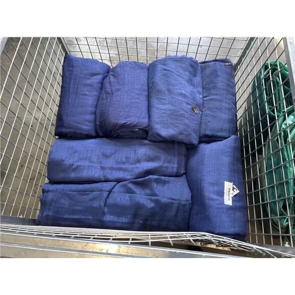 7 BUNDLES 4' X 8' COMMERCIAL PIPE DRAPES/TRADESHOW