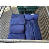 Image 2 : 7 BUNDLES 4' X 8' COMMERCIAL PIPE DRAPES/TRADESHOW