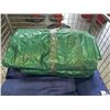 Image 1 : 2 LARGE TARPS. 20' X 28', AND 7' X 20'. NO EYELETS