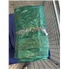 Image 2 : 2 LARGE TARPS. 20' X 28', AND 7' X 20'. NO EYELETS