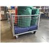 Image 1 : ROLLING WIRE CRATE 36" X 36"
