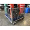 Image 2 : ROLLING WIRE CRATE 36" X 36"