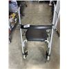 Image 1 : MOBILATOR 4 WHEEL WALKER WITH PADDED SEAT