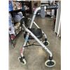 Image 2 : MOBILATOR 4 WHEEL WALKER WITH PADDED SEAT
