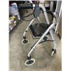 Image 4 : MOBILATOR 4 WHEEL WALKER WITH PADDED SEAT