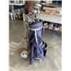 Image 2 : GOLF BAG CART & ASSORTED CLUBS