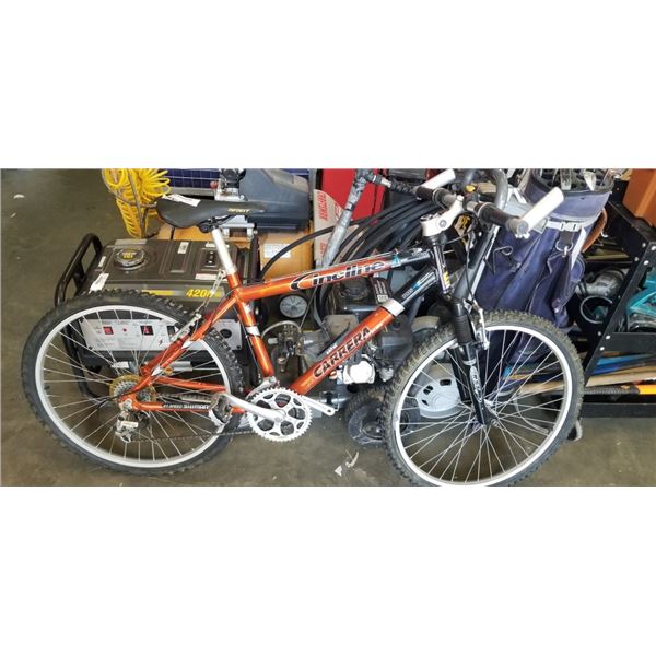 ORANGE INCLINE CARRERA CYCLES BIKE
