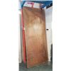 Image 1 : 8FT FOLDING WOOD MARKET TABLE 40 INCH WIDE