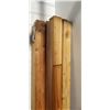 Image 2 : FIVE 3" X 4", APPROX 73" LENGTH WOOD BEAMS
