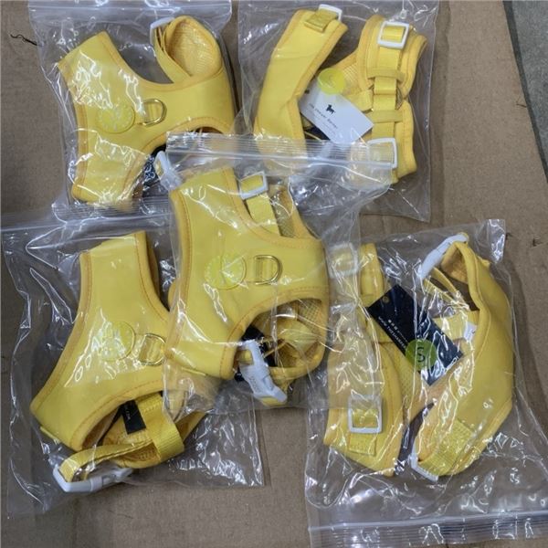 5 NEW THE SHARPER BARKER DOG HARNESSES SIZE SMALL 8"-12"
