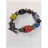 Image 1 : RARE MURANO GLASS BEADS BRACELET