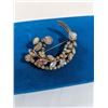 Image 3 : VINTAGE SHERMAN SIGNED BLUEISH AURORA BOREALIS RHINESTONES BROOCH