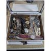 Image 1 : METAL CASE W/ VARIOUS WATCHES, BRACELETS, AND MOVEMENTS
