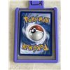 Image 3 : NEW ZIP UP TRADING CARD CASE AND 3D PRINTED CHAIN W/ POKEMON CARD