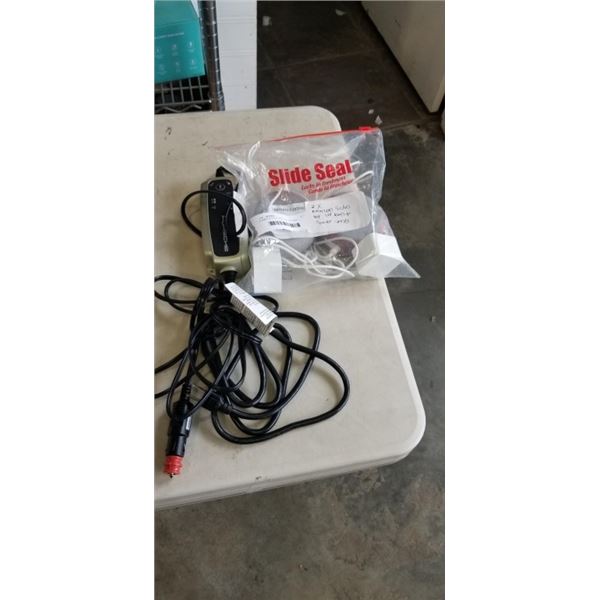2 AMAZON ECHO DOTS, 3RD GEN AND PORSCHE BATTERY MAINTAINER