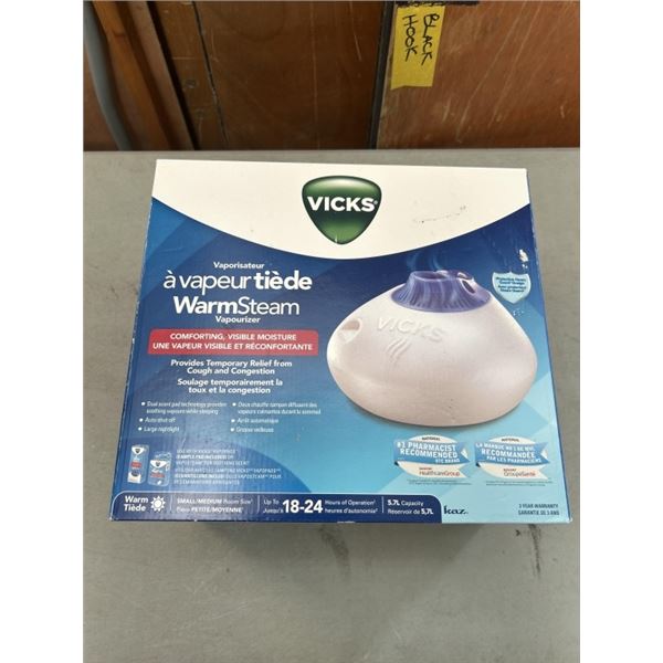 VICKS WARM STEAM VAPOURIZER