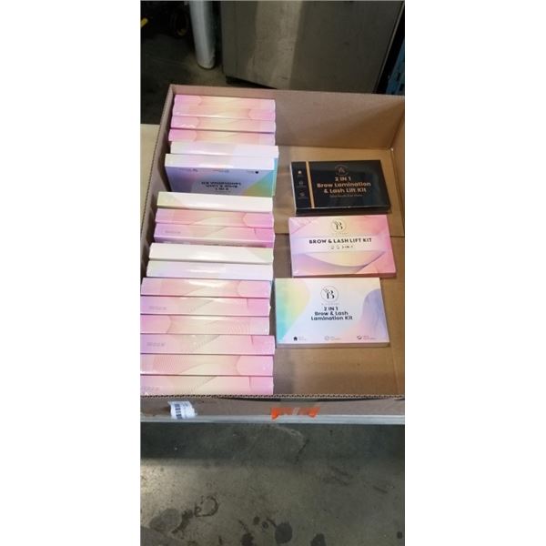 20 NEW BLOOMORA TWO IN ONE BROW & LASH KITS