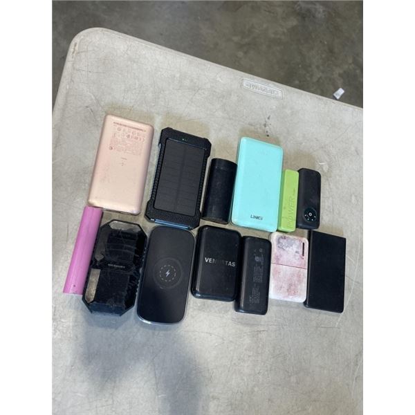 13 POWER BANKS