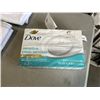 Image 3 : 16 BARS DOVE MOISTURIZING CREAM AND 4 CARO HOME COTTON TOWELS