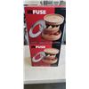 Image 1 : 2 INFUSE 4 PC BAMBOO STEAMER SET