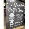 Image 4 : PUNCH DISPENSER, CANDLE HOLDER, SELFIE PHOTO SIGN AND PHOTO PROPS