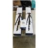 Image 1 : 2 INSIGNIA  58" LIGHTWEIGHT TRIPODS AND INSIGNIA TV WALL MOUNT HARDWARE KIT