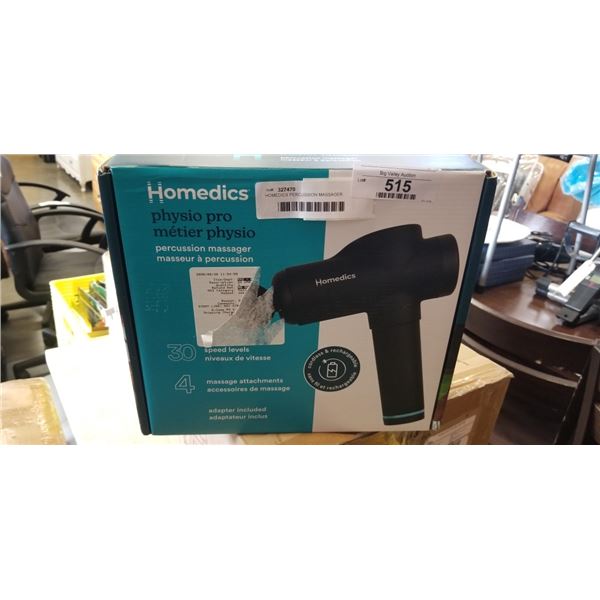 HOMEDICS PERCUSSION MASSAGER. TESTED WORKING