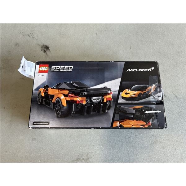 LEGO MCLAREN SPEED CHAMPIONS BUILDING TOY
