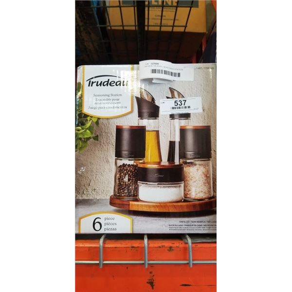 AS NEW TRUDEAU SEASONING STATION