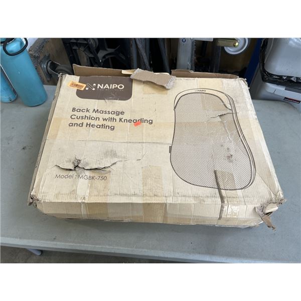 NAIPO BACK MASSAGE CUSHION WITH KNEADING & HEATING