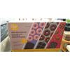 Image 2 : AS NEW 4 PC MELAMINE SERVING SET AND 3PC TREAT PAN SET