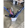 Image 1 : APPROX 10 UMBRELLAS IN PLASTIC BIN