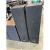Image 3 : 2 PAIRS OF FLOOR SPEAKERS, ONE JVC  - WORKING