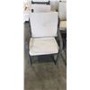 Image 2 : 4 PATIO CHAIRS WITH CUSHIONS