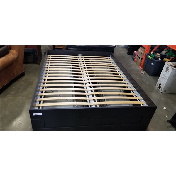 IKEA QUEENSIZE STORAGE BEDFRAME