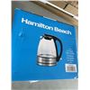 Image 4 : HAMILTON BEACH 1L COMPACT ELECTRIC GLASS KETTLE - TESTED WORKING