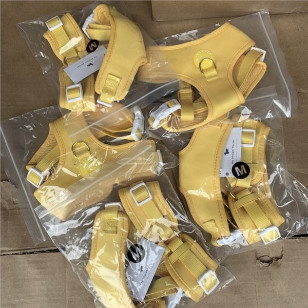 5 NEW THE SHARPER BARKER DOG HARNESSES SIZE MEDIUM 12"-15"