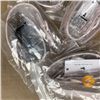 Image 3 : NEW STANDARD 5FT WATERPROOF LEASH AND 5 NEW MEDIUM WATERPROOF COLLARS 12"-15"