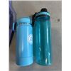 Image 2 : ROOTS BACKPACK AND LUNCHBAG, AND 2 THERMOFLASK WATER BOTTLES