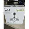 Image 2 : LIGHTICA LYRA 5-LIGHT GLASS PENDANT