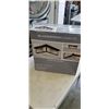 Image 1 : GLUCKSTEIN ELEMENTS 14 INCH 2-LIGHT INTERIOR/EXTERIOR FLUSH MOUNT
