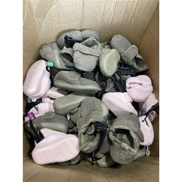 BOX OF KIDS NEW SLIPPERS