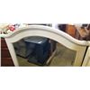 Image 3 : WHITE FRAMED DRESSING MIRROR