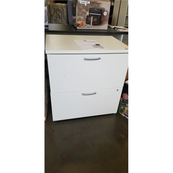 AS NEW BESTAR 2 DRAWER OFFICE CABNIET