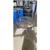 Image 1 : ROLLING BAR CART AND ROUND PATIO TABLE