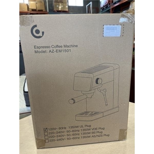 NEW ESPRESSO COFFEE MACHINE AZ-EM1501